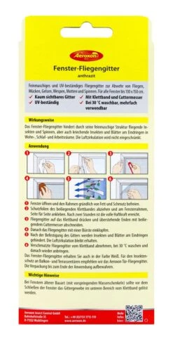 Aeroxon Fenster Fliegengitter 6 Aeroxon Fenster Fliegengitter -Ausgewählte Gartenpflegegeschäfte Aeroxon20Fenster20Fliegengitter 41708 H01