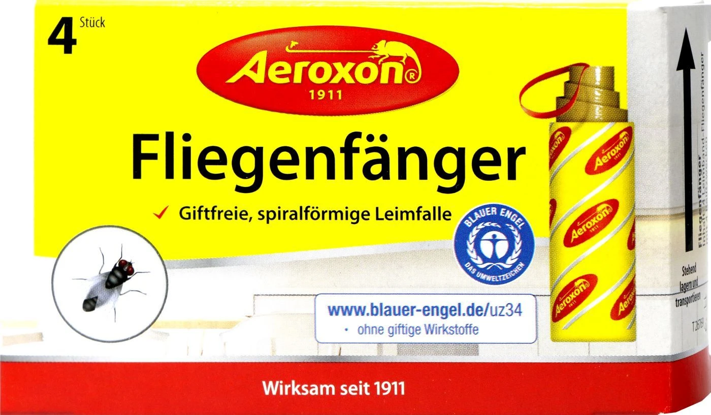 Aeroxon Fliegenfänger - 4 Stück 1 Aeroxon Fliegenfänger - 4 Stück