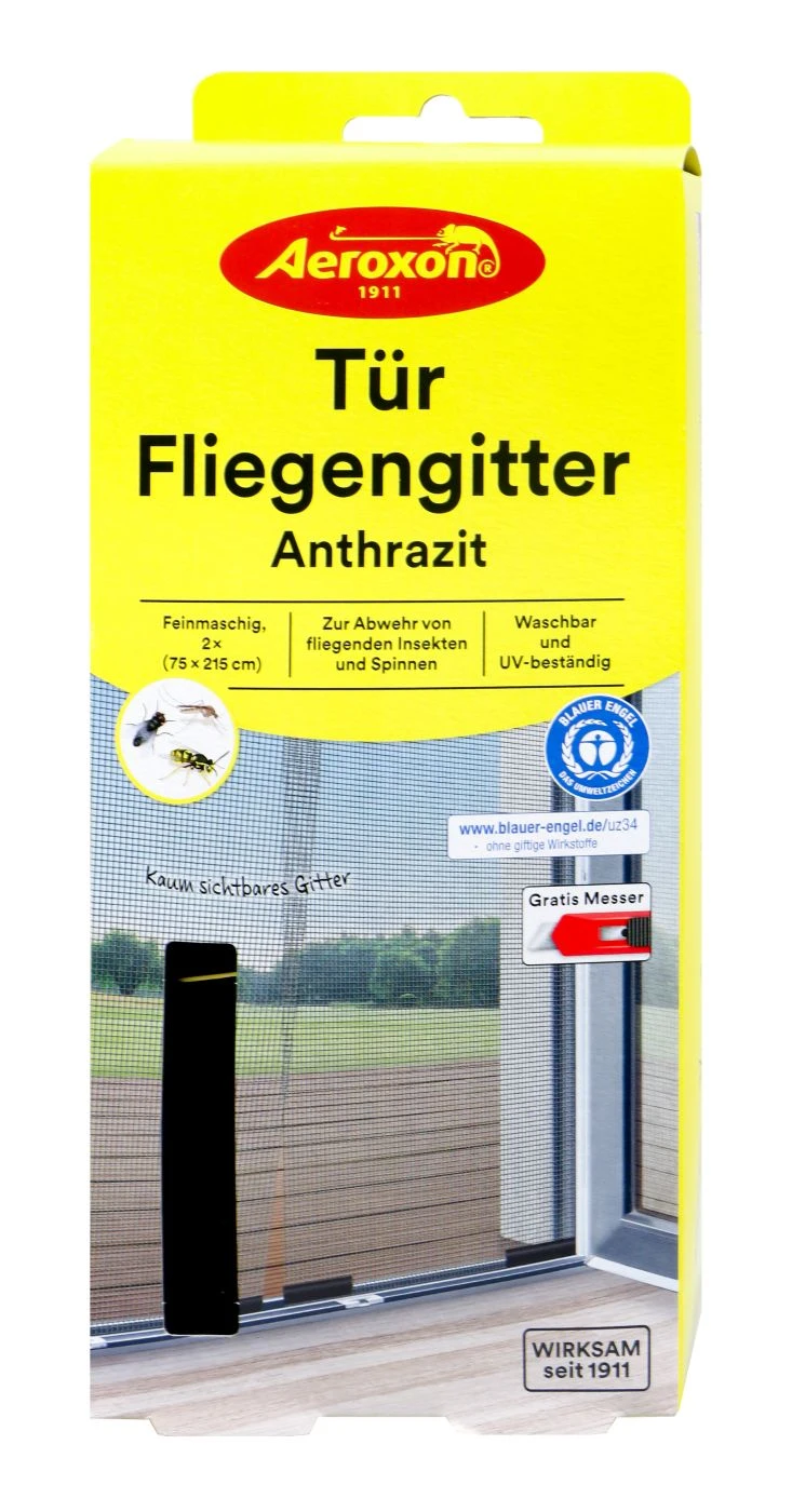 Aeroxon Tür-Fliegengitter - 2 Stück 1 Aeroxon Tür-Fliegengitter - 2 Stück