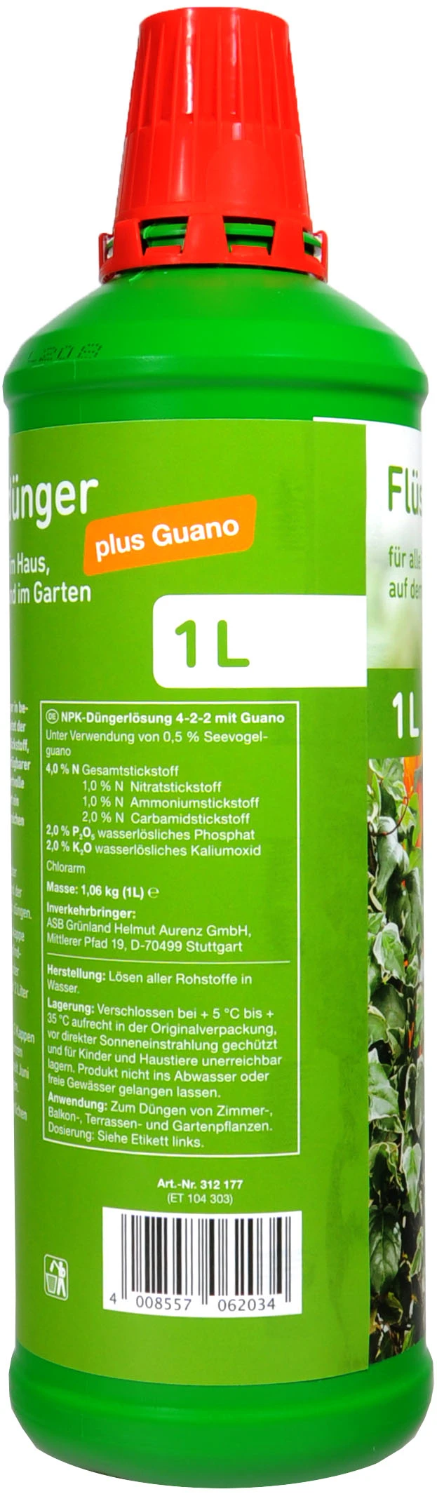 Blumendünger Mit Guano - 1 L 3 Blumendünger Mit Guano - 1 L – Bild 3