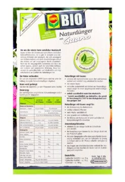 Ausgewählte Gartenpflegegeschäfte -Ausgewählte Gartenpflegegeschäfte Compo20Bio20Naturduenger20Guano 45225 H01