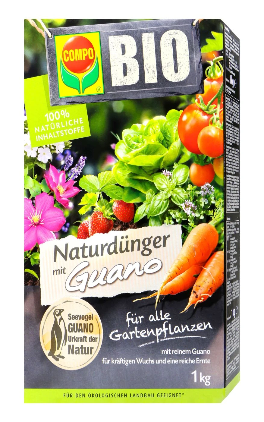Compo Bio Naturdünger Guano - 1 Kg