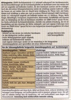 Compo Buchsbaumzünsler K.O. - 50 Ml 6 Compo Buchsbaumzünsler K.O. - 50 Ml -Ausgewählte Gartenpflegegeschäfte Compo20Buchsbaumzuensler20K.O. 31251 H01