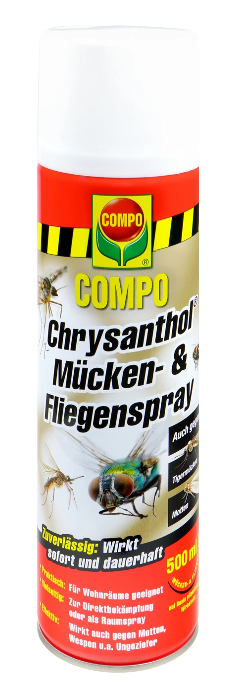 Compo Chrysanthol Mücken-und Fliegenspray - 0,5 L 1 Compo Chrysanthol Mücken-und Fliegenspray - 0,5 L
