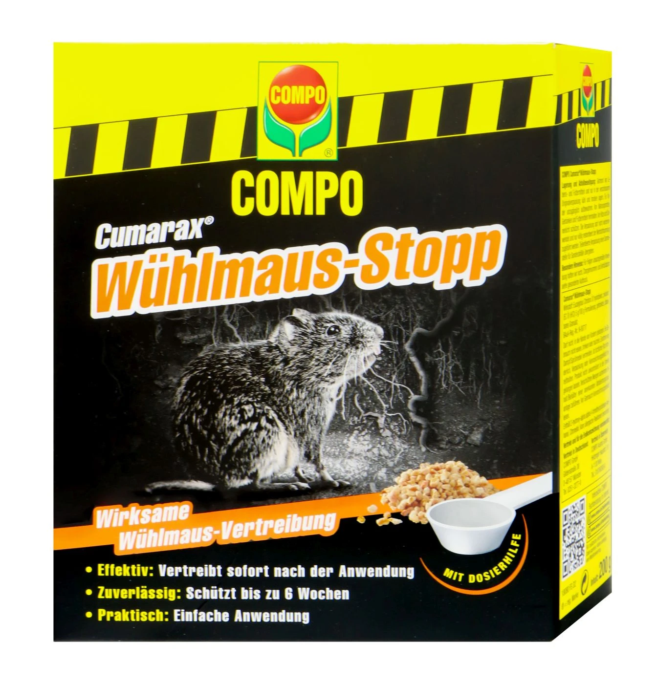 Compo Cumarax Wühlmaus-Stopp - 200 G 1 Compo Cumarax Wühlmaus-Stopp - 200 G