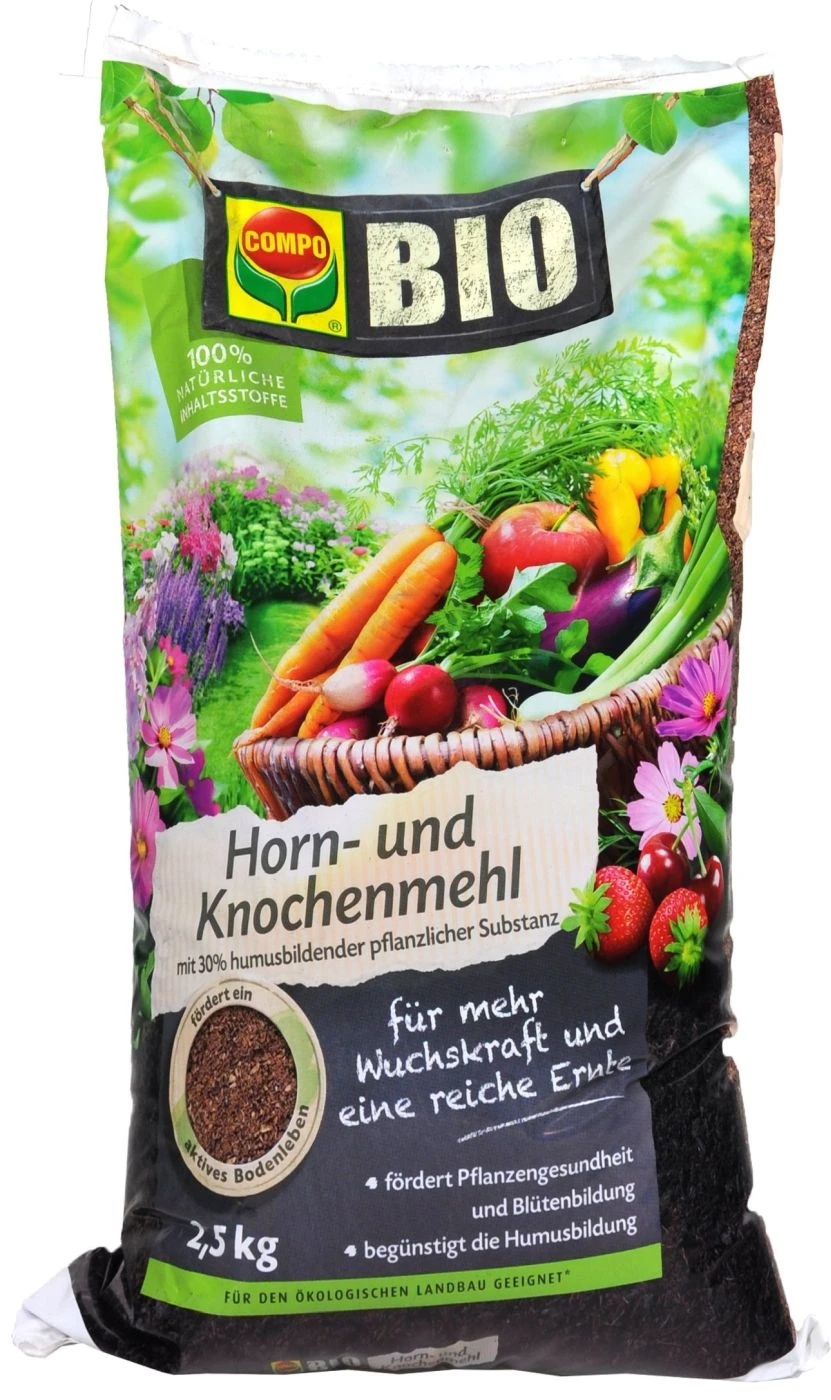 Compo Bio Horn- Und Knochenmehl - 2,5 Kg 1 Compo Bio Horn- Und Knochenmehl - 2,5 Kg