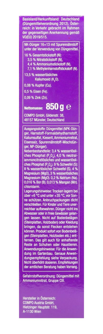 Compo Rhododendron Langzeit-Dünger - 0,85 Kg 4 Compo Rhododendron Langzeit-Dünger - 0,85 Kg – Bild 4