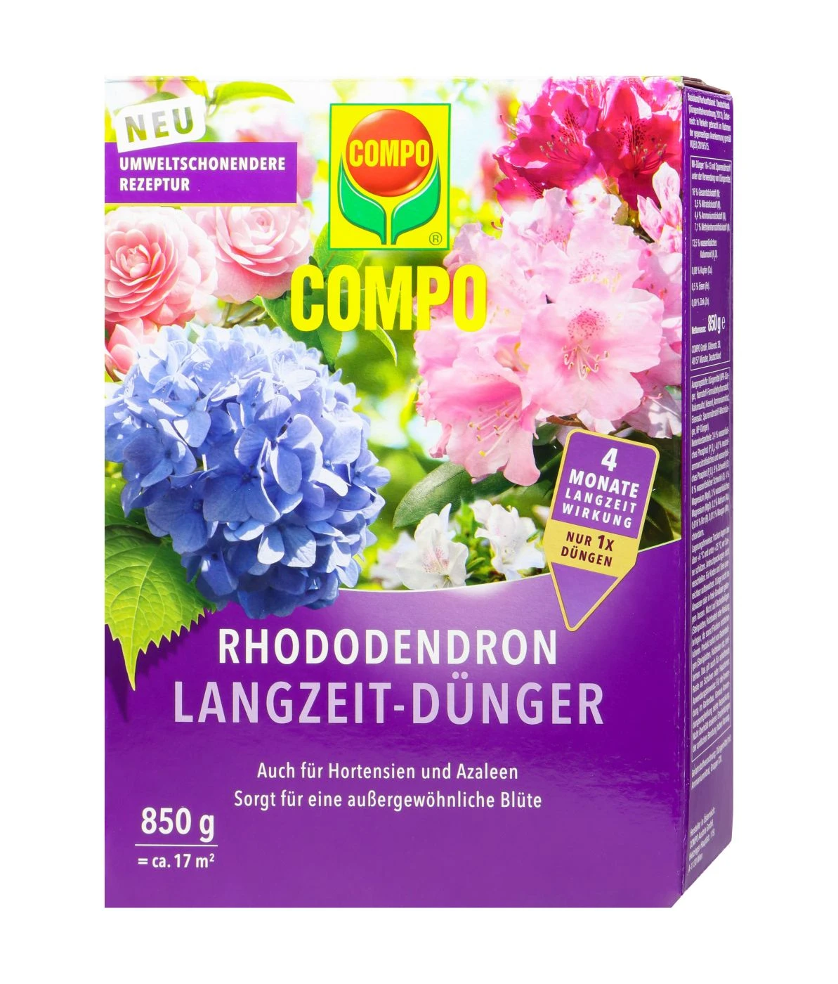 Compo Rhododendron Langzeit-Dünger - 0,85 Kg 1 Compo Rhododendron Langzeit-Dünger - 0,85 Kg