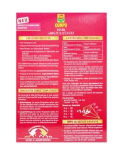 Compo Rosen Langzeit-Dünger - 0,85 Kg 6 Compo Rosen Langzeit-Dünger - 0,85 Kg -Ausgewählte Gartenpflegegeschäfte Compo20Rosenduenger 31829 H01