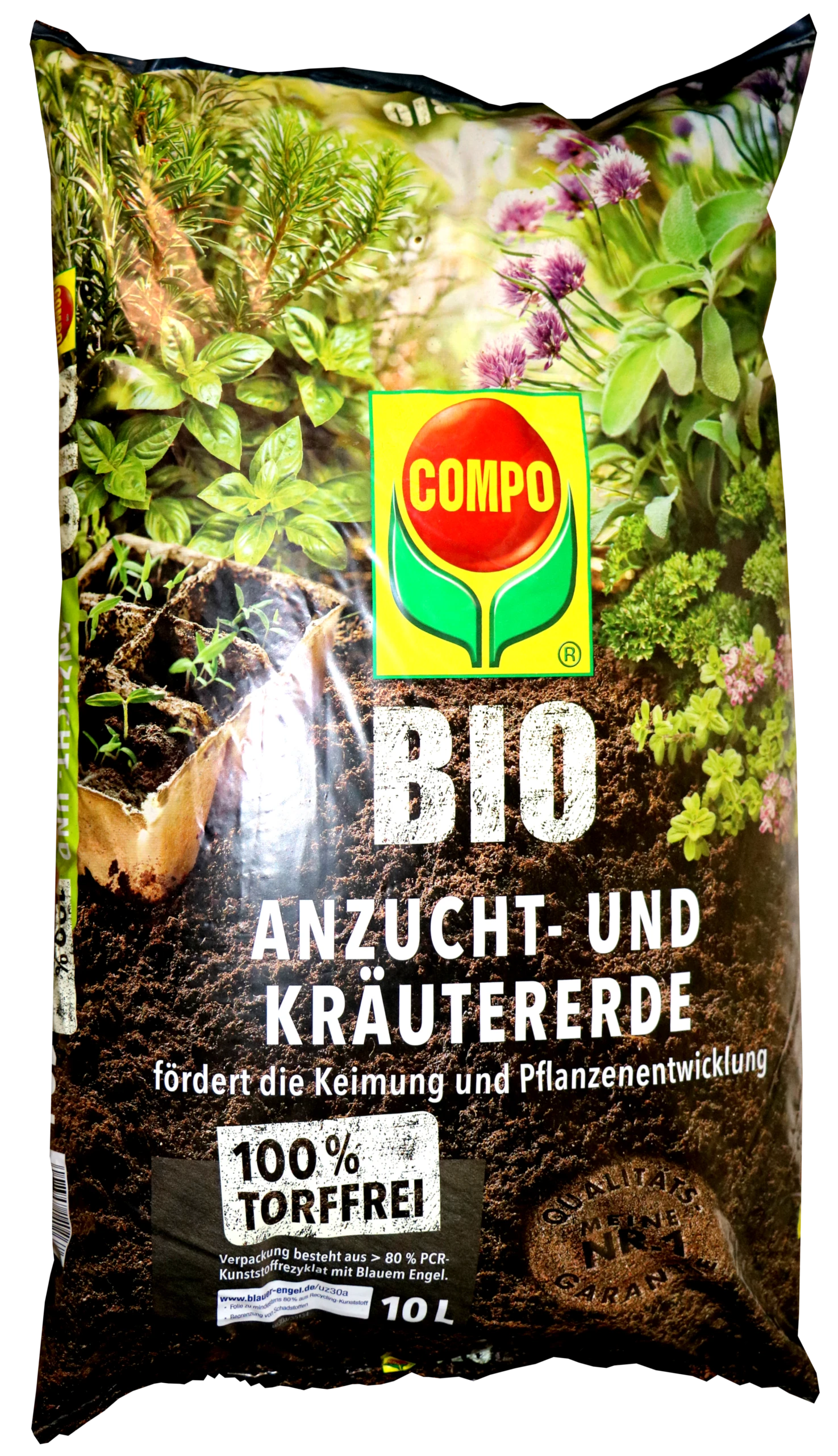 Compo Sana Anzucht- Und Kräutererde - 10 L 1 Compo Sana Anzucht- Und Kräutererde - 10 L