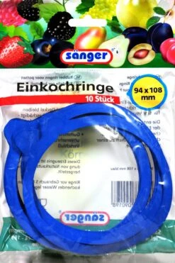 Sänger Einkochringe 94 X 108 Mm Mit Kerbe - 10 Stück
