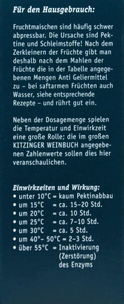 Kitzinger Anti Geliermittel - 50 G -Ausgewählte Gartenpflegegeschäfte Kitzinger Anti Geliermittel 15145 H01