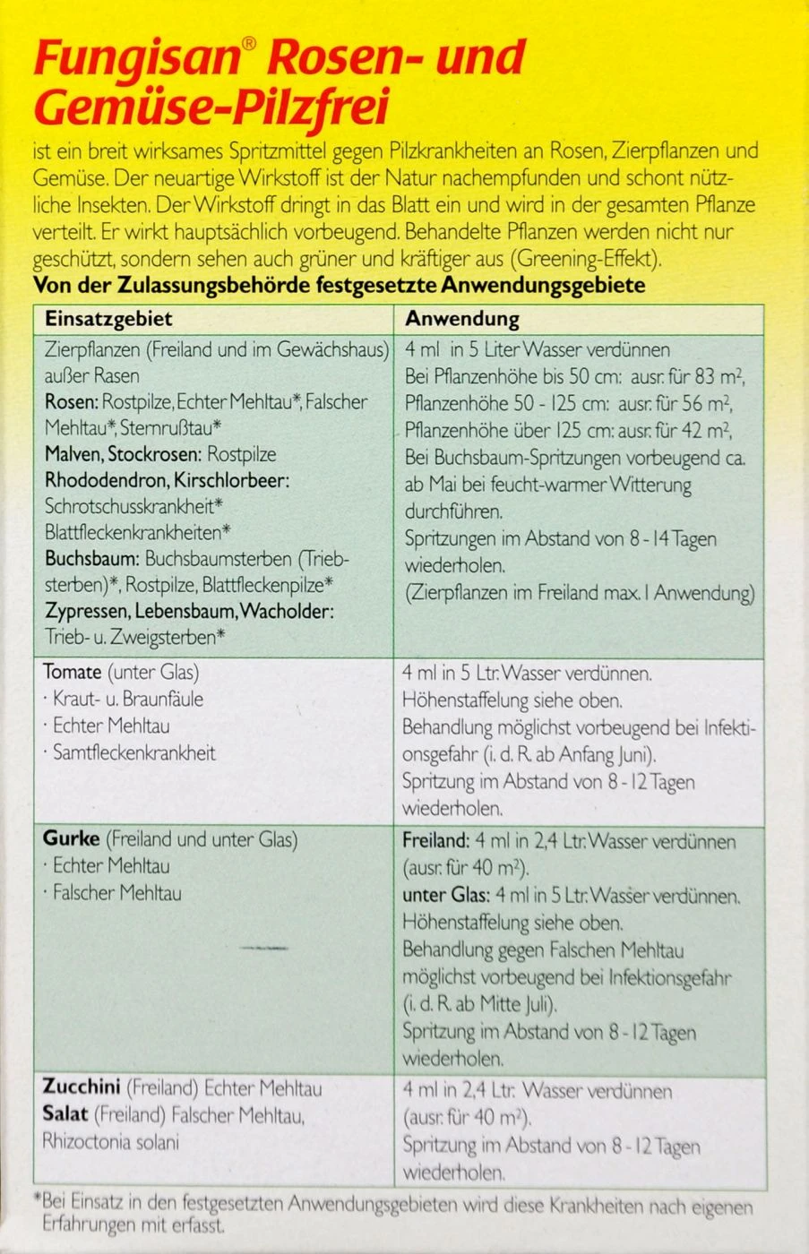 Neudorff Fungisan Rosen-Pilzfrei - 16 Ml 2 Neudorff Fungisan Rosen-Pilzfrei - 16 Ml – Bild 2
