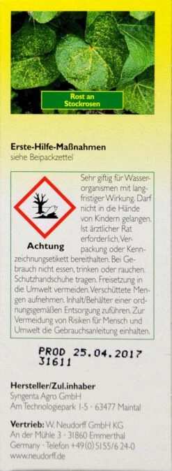 Neudorff Fungisan Rosen-Pilzfrei - 16 Ml 6 Neudorff Fungisan Rosen-Pilzfrei - 16 Ml -Ausgewählte Gartenpflegegeschäfte Neudorff20Fungisan20Rosen 20und20Gemuese20Pilzfrei 32724 R01