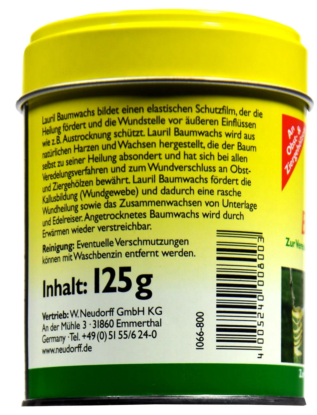 Neudorff Lauril Baumwachs - 125 G 3 Neudorff Lauril Baumwachs - 125 G – Bild 3