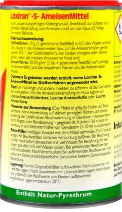 Neudorff Loxiran - S - Ameisenmittel - 100 G -Ausgewählte Gartenpflegegeschäfte Neudorff20Loxiran20 S 20Ameisen20Mittel 36210 H01