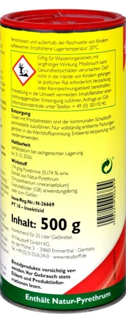 Neudorff Loxiran - S - Ameisenmittel - 0,5 Kg 5 Neudorff Loxiran - S - Ameisenmittel - 0,5 Kg -Ausgewählte Gartenpflegegeschäfte Neudorff20Loxiran20 S 20Ameisen20Mittel 36212 H02