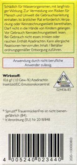 Neudorff Spruzit TrauermückenFrei - 30 Ml -Ausgewählte Gartenpflegegeschäfte Neudorff20Spruzit20TrauermueckenFrei 33414 L01