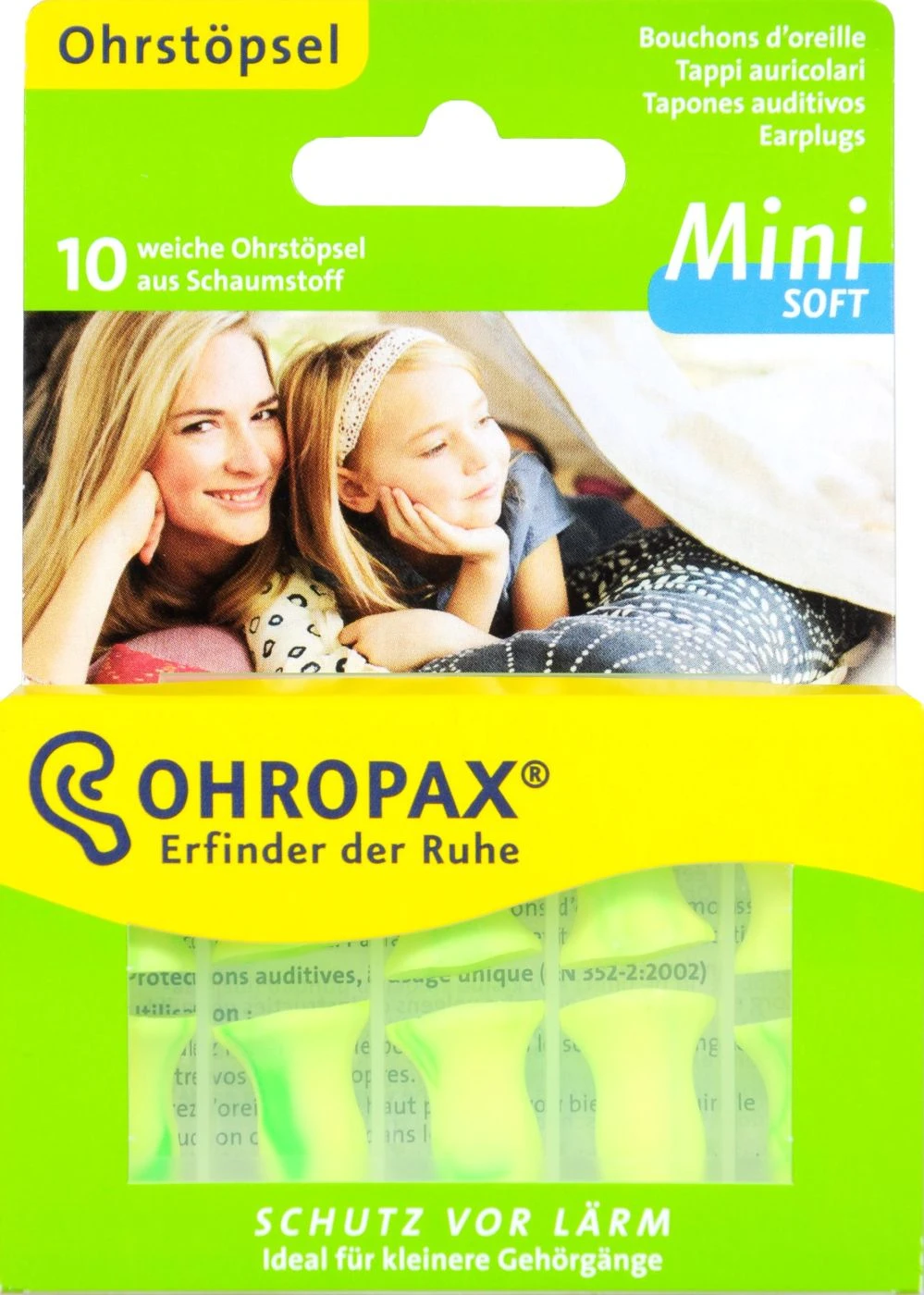 Ohropax Soft Mini - 10 Stück 1 Ohropax Soft Mini - 10 Stück