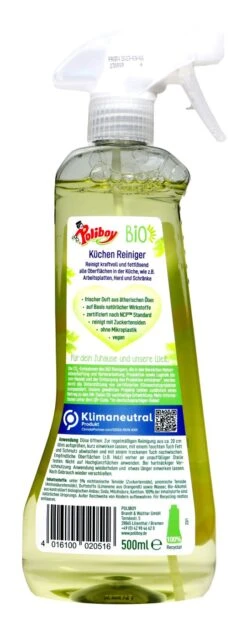 Poliboy Bio Küchen Reiniger - 500 Ml -Ausgewählte Gartenpflegegeschäfte Poliboy20Bio20Kuechen20Reiniger 85610 H01