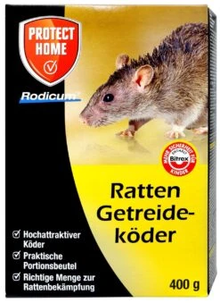 Protect Home Ratten Getreideköder - 0,4 Kg