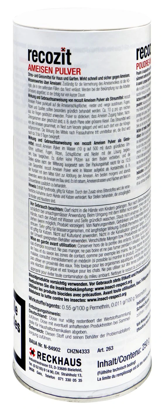 Recozit Ameisen Pulver - 250 G 2 Recozit Ameisen Pulver - 250 G – Bild 2