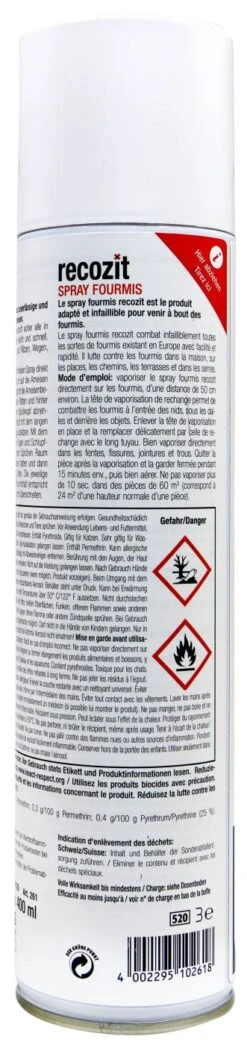 Recozit Ameisen Spray - 0,4 L 5 Recozit Ameisen Spray - 0,4 L -Ausgewählte Gartenpflegegeschäfte Recozit20Ameisen20Spray 41260 H02