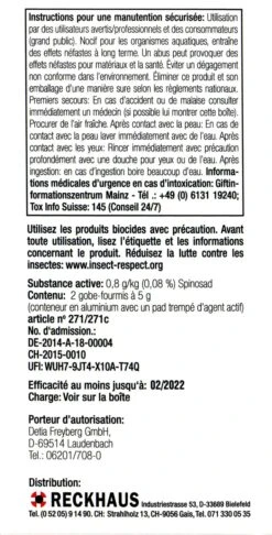 Recozit Ameisenköderdose - 2 Stück -Ausgewählte Gartenpflegegeschäfte Recozit20Ameisenkoederdose 37266 R01