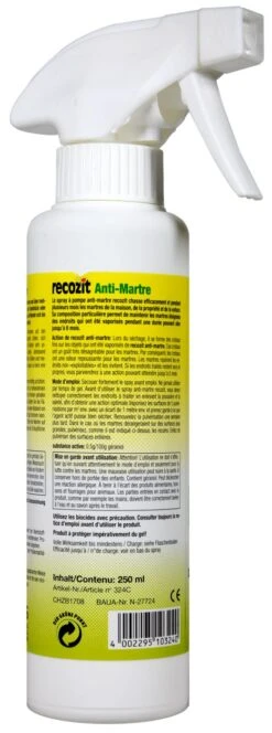 Recozit Anti-Marder Spray - 250 Ml 5 Recozit Anti-Marder Spray - 250 Ml -Ausgewählte Gartenpflegegeschäfte Recozit20Anti Marderspray 31216 H02