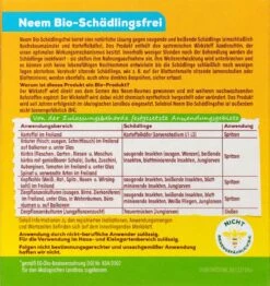 Solabiol Neem Bio-Schädlingsfrei - 30 Ml 6 Solabiol Neem Bio-Schädlingsfrei - 30 Ml -Ausgewählte Gartenpflegegeschäfte Solabiol20Neem20Bio20Schaedlingsfrei 34809 H01