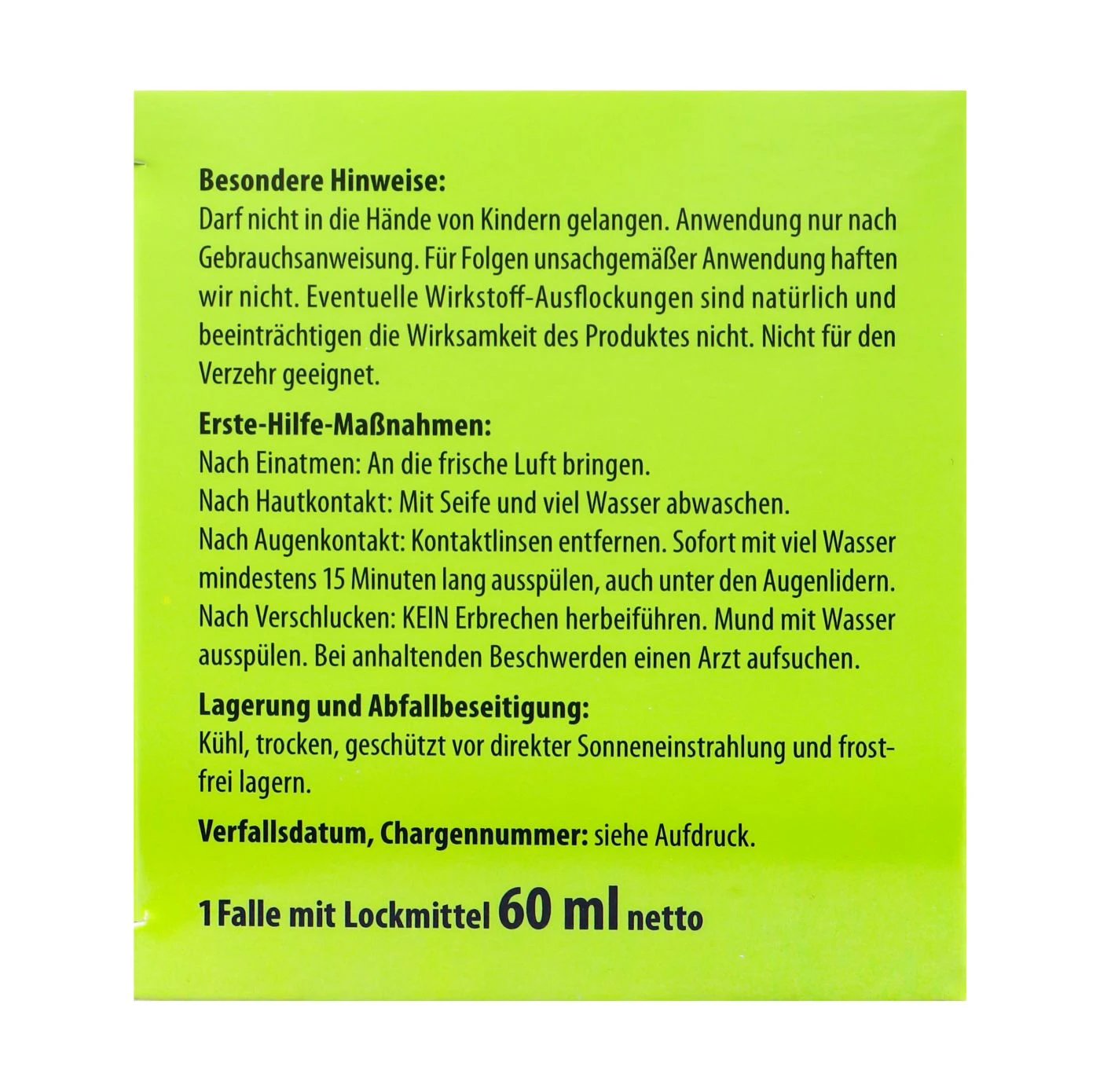 Terrasan Fruchtfliegen-Falle 2 Terrasan Fruchtfliegen-Falle – Bild 2