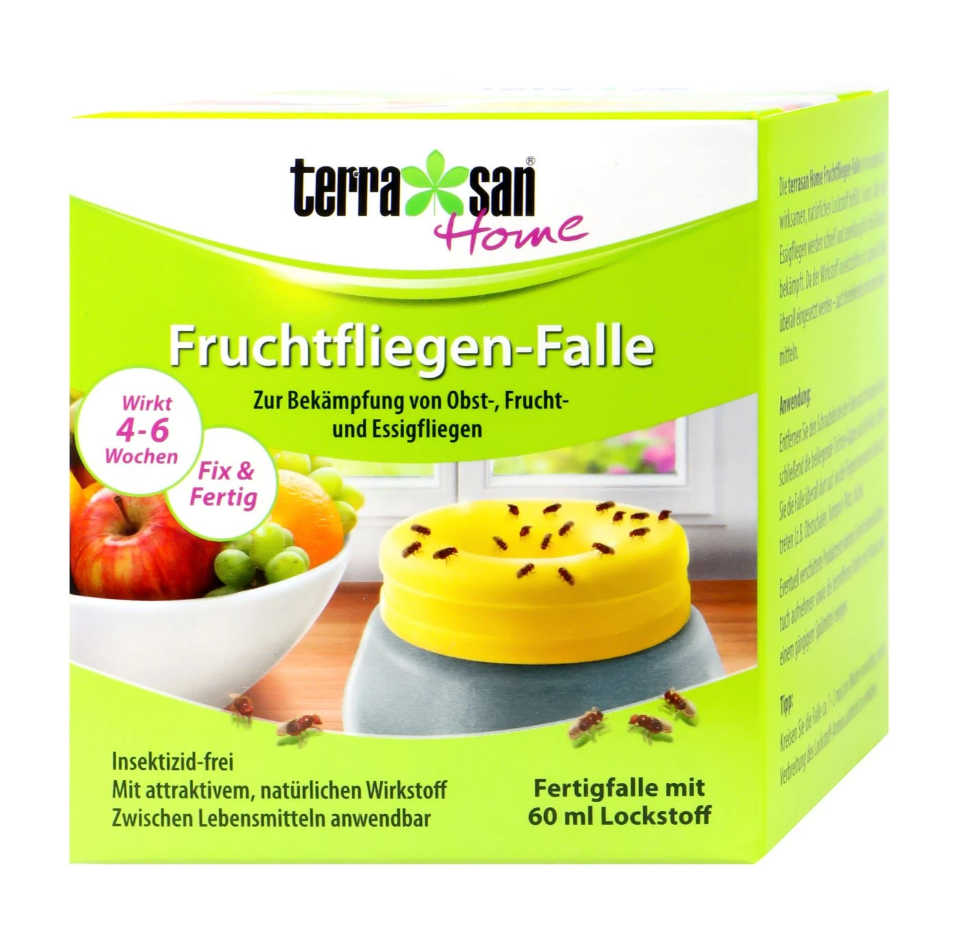 Terrasan Fruchtfliegen-Falle 1 Terrasan Fruchtfliegen-Falle